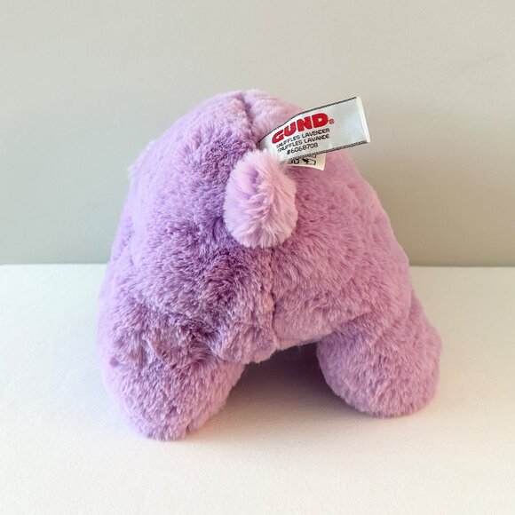 New! GUND Snuffles Lavender Bear Plush 10” Stuffed Animal Toy Purple NWT - Picture 4 of 8